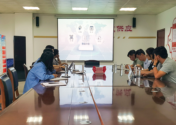 9月11日，物資集團(tuán)彬長分公司來公司進(jìn)行陜煤物資商城推介工作.jpg