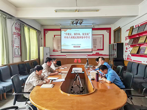 4月11日，渭河塑業(yè)公司全體黨員集中學(xué)習(xí)中央八項(xiàng)規(guī)定精神.jpg